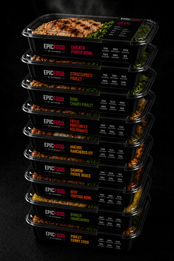 Pack Transformation — 10 repas